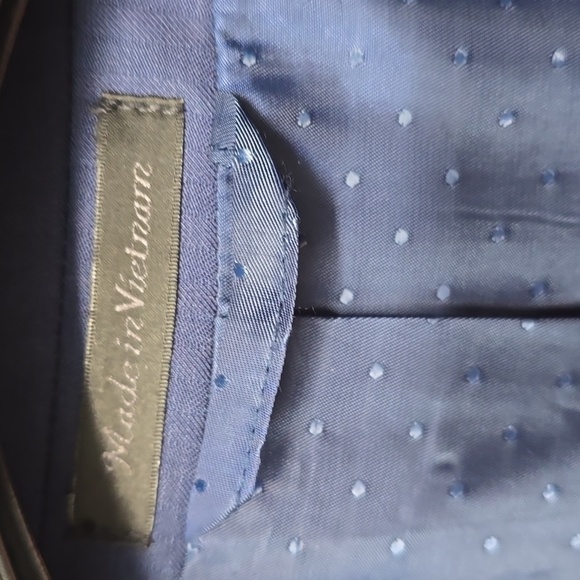 Michael Strahan Collection Blue Wool Blend Sport Coat Blazer 58S NWT - Picture 6 of 9